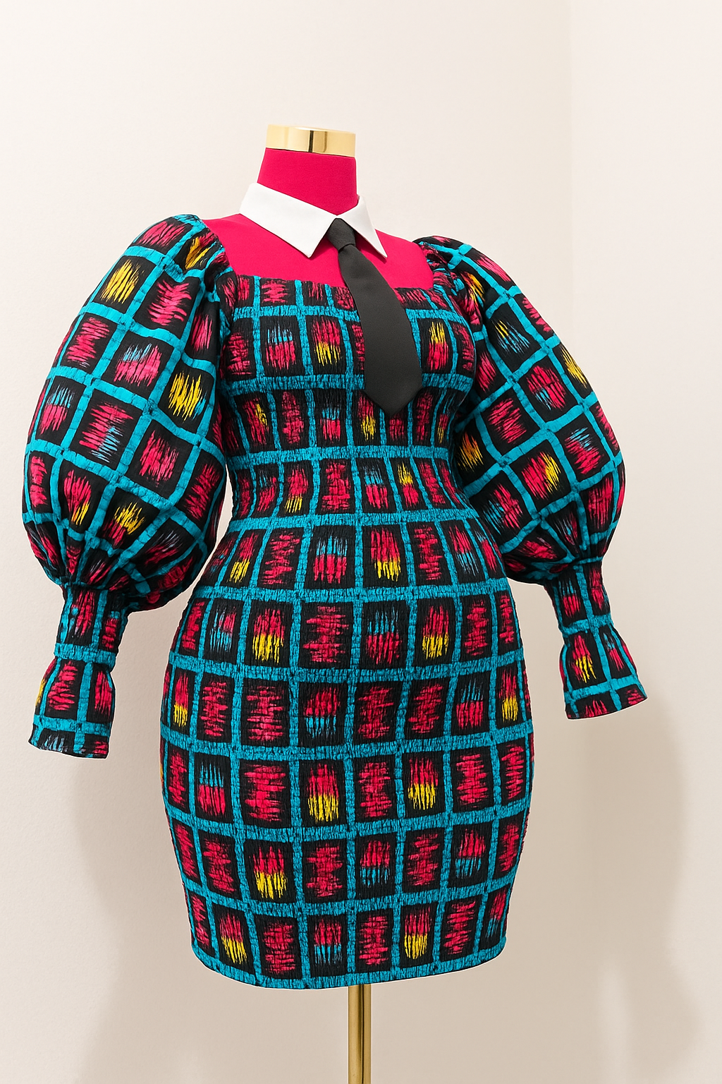 Silliah Ankara Stretchy Dress