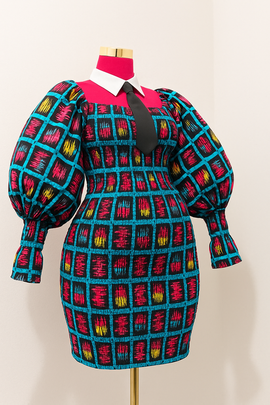 Silliah Ankara Stretchy Dress